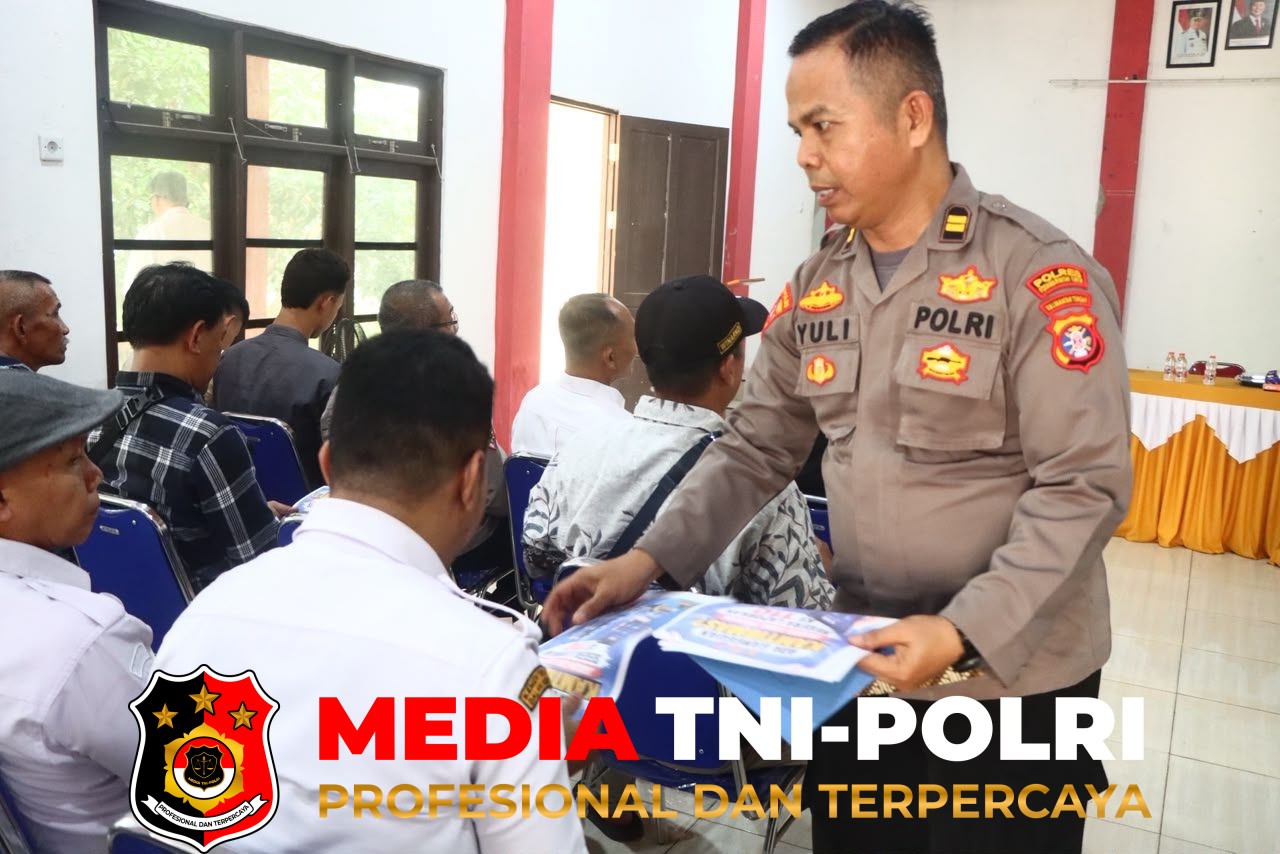 Kapolres Kotim - Kapolres Kotim Gelar Kumpul Bersama Masyarakat Kelurahan Baamang Barat