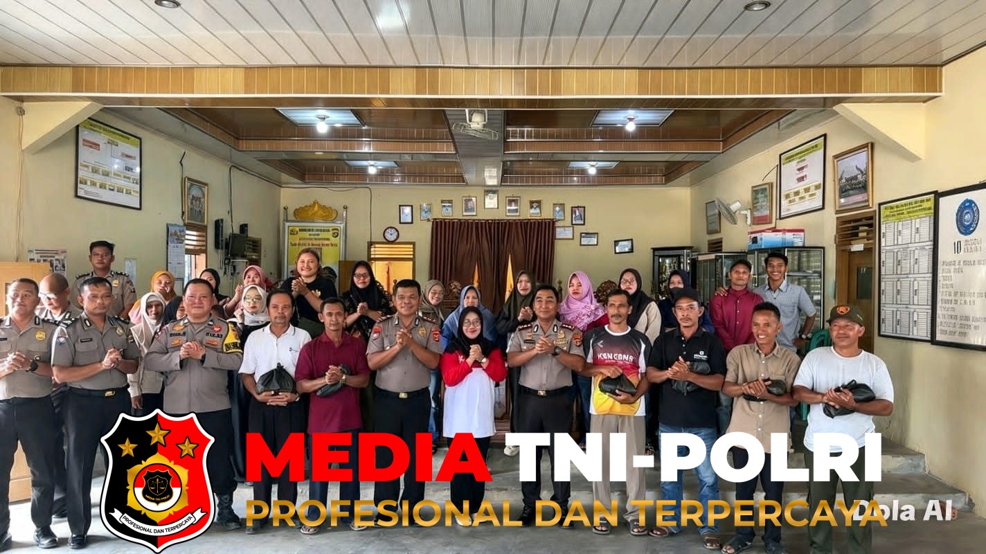 Karhutla - Kapolres Mesuji Gelar Tatap Muka Bersama Warga Desa Wira Bangun, Ajak Jaga Kamtibmas dan Perangi Narkoba, Judi, serta Karhutla