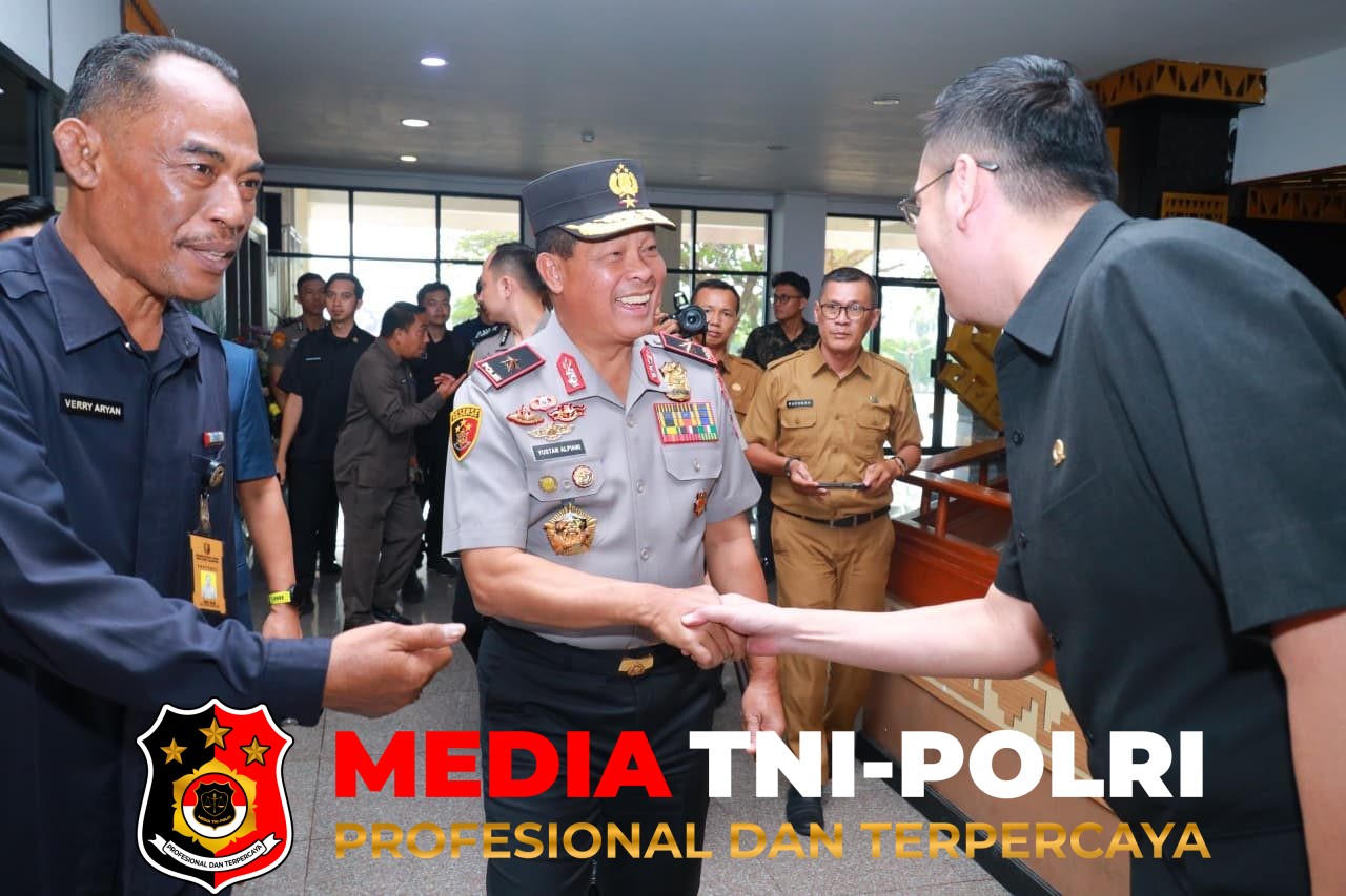 Kapolda Lampung - Kapolda Lampung Sambangi DPRD, Kejati, dan Kodam XXI/Radin Inten, Perkuat Sinergi Jaga Keamanan Daerah