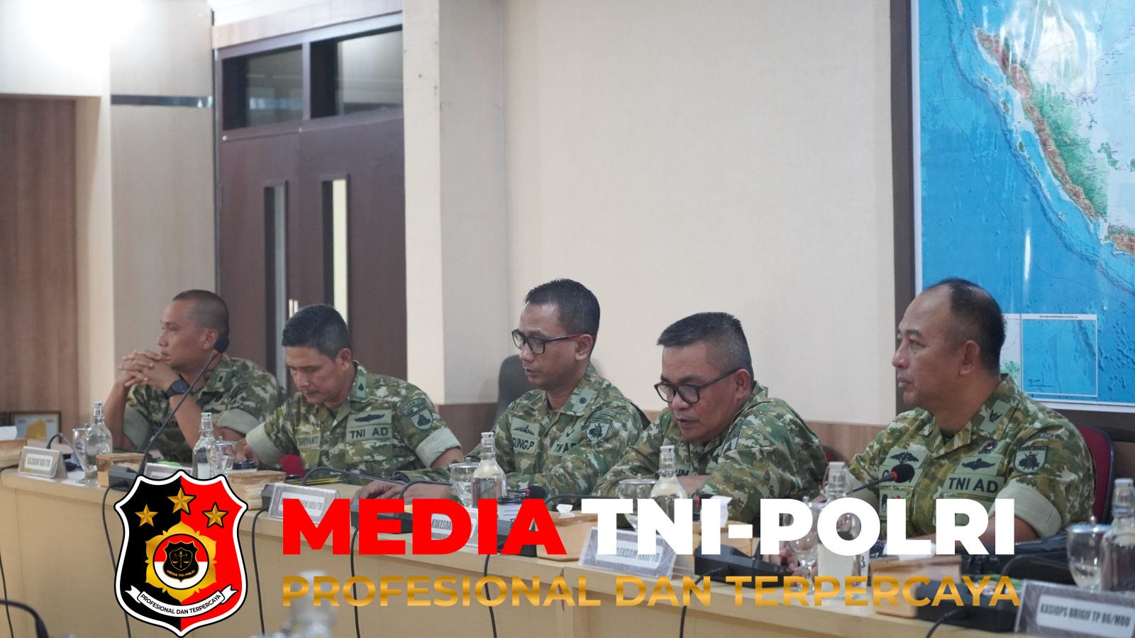 Kasdam XXII - Kasdam XXII/TB Pimpin Rakor Pengembangan Kizipur 6 Menjadi Denzipur 16/WBS