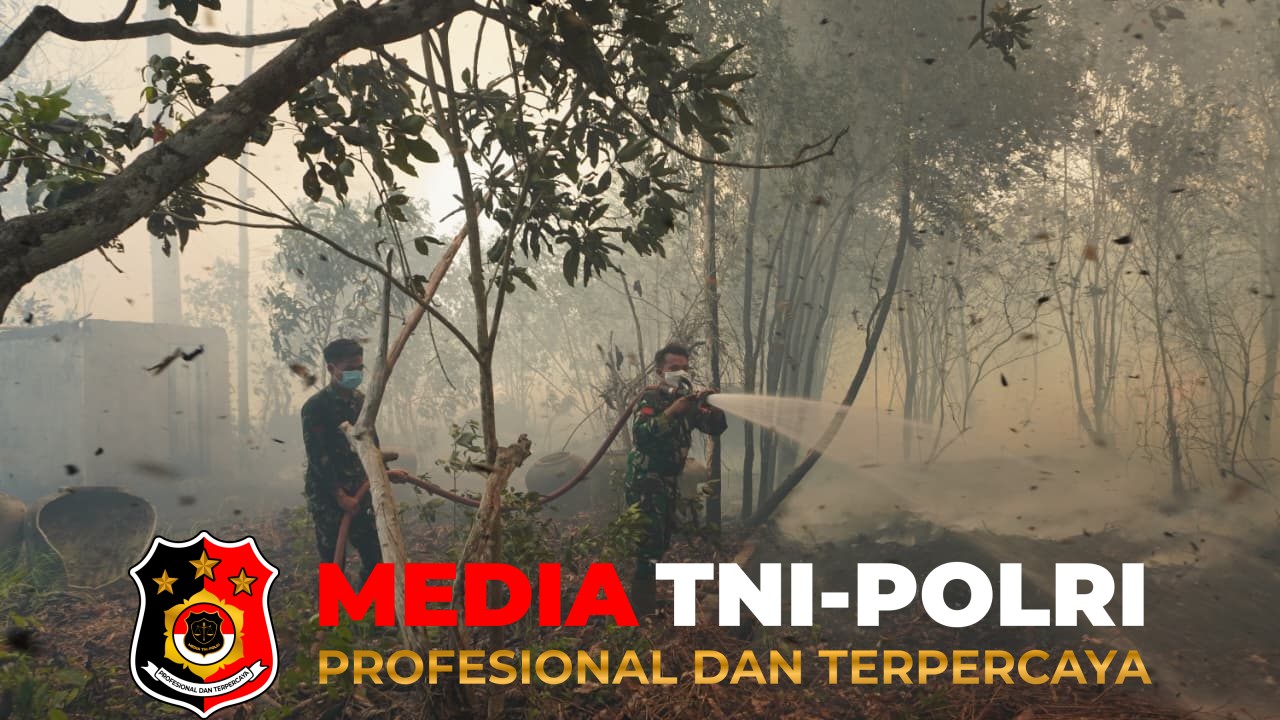 Kodim 1015/Sampit - Gerak Cepat Tim Standby On Call Kodim 1015/Sampit Padamkan Api