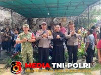 Pengamanan Kegiatan - Pengamanan Kegiatan Misa Minggu Kasih Penutupan Bulan Maria di Dusun Bandol Desa Untang