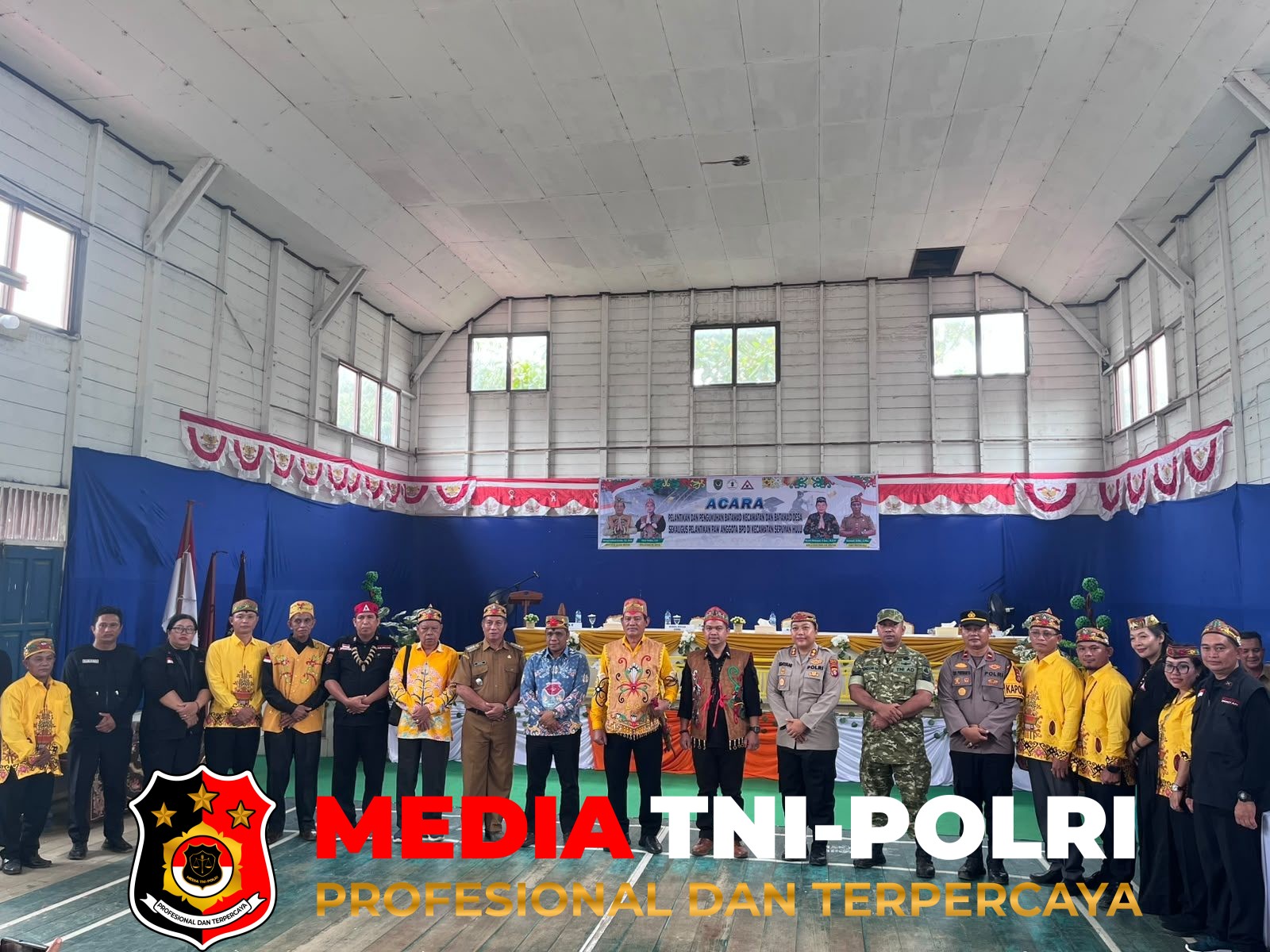 Kunjungan Kerja - Kunjungan Kerja di Tumbang Manjul, Kapolres Seruyan Perkuat Sinergi Keamanan dan Tokoh Adat
