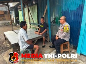 Eratkan Silaturahmi Bersama Warga, Bhabinkamtibmas Polsek Kedungwaringin Gelar Kunjungan DDS di Desa Waringinjaya