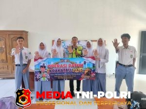 Tekan Angka Kecelakaan, Polres Pringsewu Ajak Pelajar Disiplin Berlalu Lintas