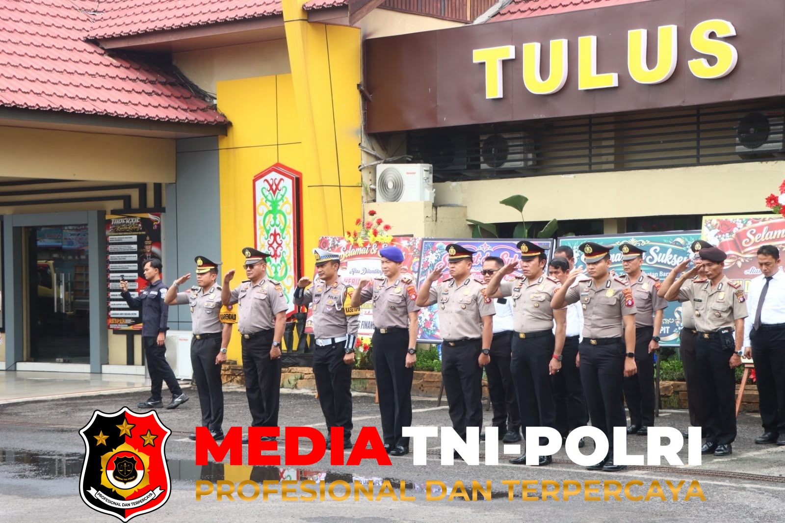 Polres Kotim - Rotasi Jabatan, Polres Kotim gelar upacara pelantikan wakapolres dan Kasihumas, serta serah terima Jabatan Kapolsek Jajaran