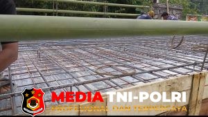 Pembangunan Jembatan - Pembangunan Jembatan Beton di Desa Bojong, Klapanunggal, Capai 60 Persen