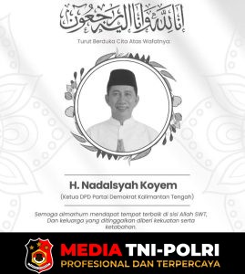 Innalillahi, Mantan Bupati Barito Utara Dua Periode H. Nadalsyah “Koyem” Tutup Usia