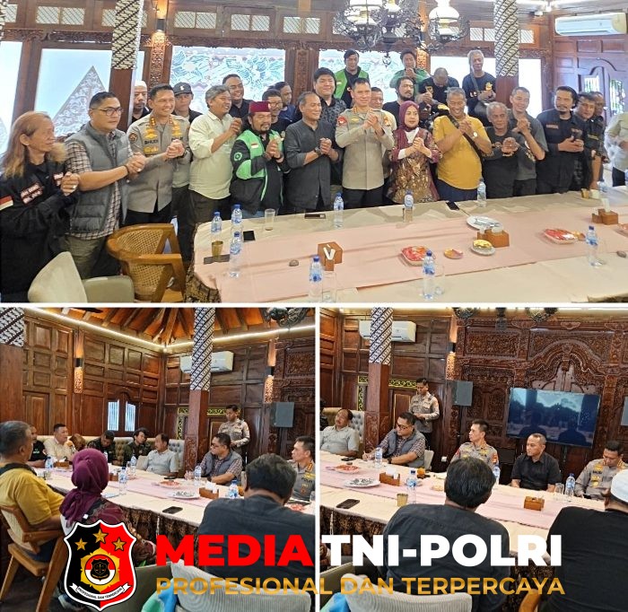 Kapolda Metro - Kapolda Metro Jaya Komjen Pol. Dadang Hartanto Undang Ketua Ojol se-Jabodetabek, Jefry Gobang Ketua Ojol Kabupaten Bekasi Siap Bersinergi Dukung Program Polri