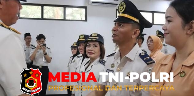 Kalapas Sampit - Kalapas Sampit Hadiri Pelantikan, Bayu Anugrah Jabat Kasubsi Pelaporan dan Tata Tertib