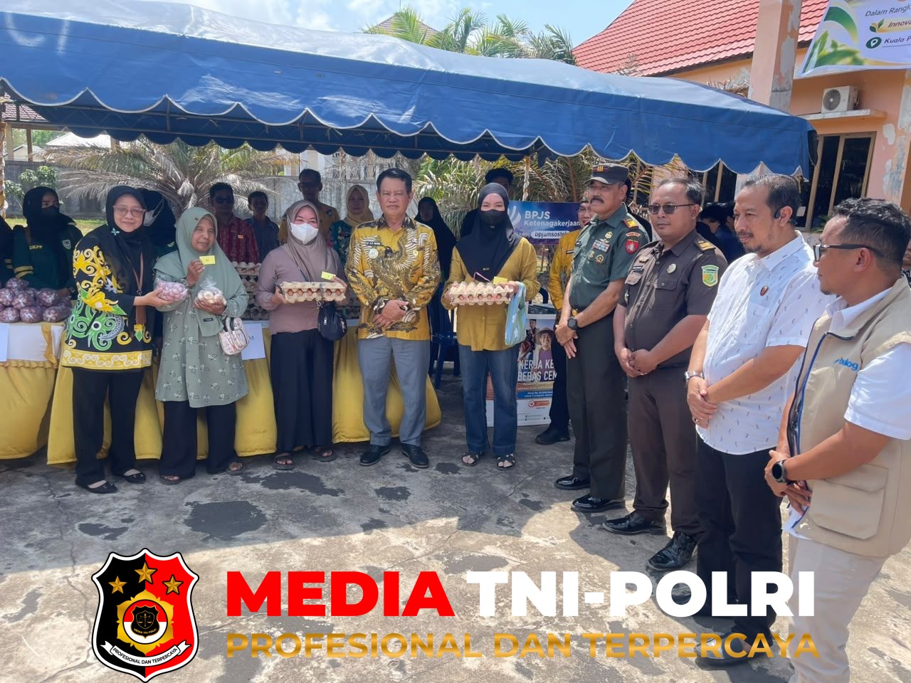 Polres Seruyan - Polres Seruyan Dukung Gerakan Pangan Murah untuk Jaga Stabilitas Harga