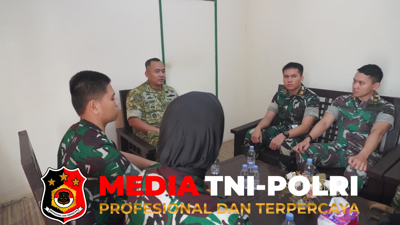 Dandim 1015 - Dandim 1015/Sampit terima Kunjungan Silaturahmi Kadet Mahasiswa Unhan RI
