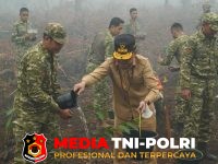 Pangdam XXII - Pangdam XXII/Tambun Bungai dan Gubernur Kalteng Ikuti Kuliner Merah Putih serta Tanam Pohon di Tumbang Nusa