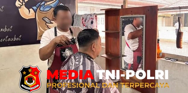 Barbershop Lapas - Barbershop Lapas Sampit Jadi Wadah WBP Asah Keterampilan dan Tingkatkan Produktivitas