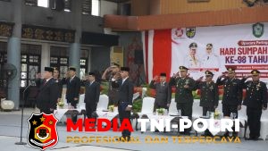 Komandan Kodim 1015/Sampit Hadiri Upacara Peringatan Hari Sumpah Pemuda ke-98 Tahun 2026 di Kotim