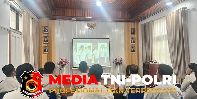 Lapas Sampit - Lapas Sampit Ikuti Pelantikan Pimpinan Tinggi Kemenimipas dan Kick Off Hari Bakti ke-2 Tahun 2026