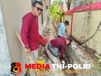 Kelurahan Baamang - Kelurahan Baamang Tengah Gelar Jum'at Bersih di Lingkungan Kantor Kelurahan